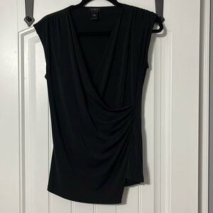 Ann Taylor Faux Wrap Top
